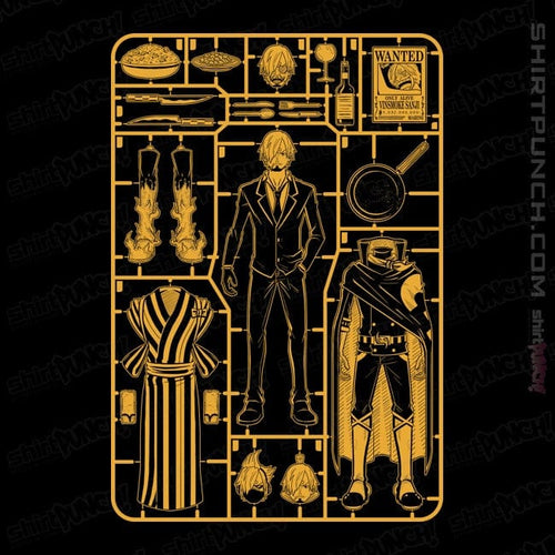 ShirtPunch Sanji Model Sprue