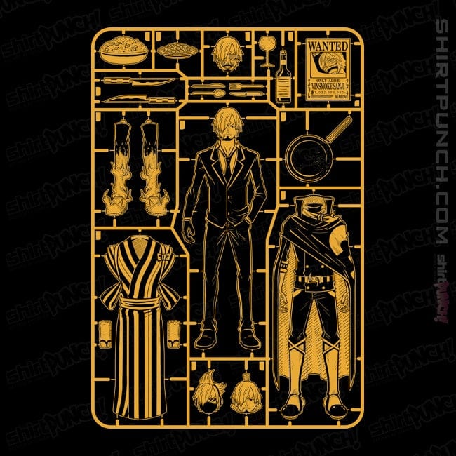 ShirtPunch Sanji Model Sprue