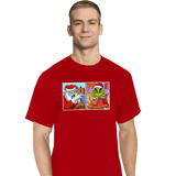 ShirtPunch Santa Yelling At Grinch, view 4