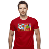 ShirtPunch Santa Yelling At Grinch, view 5