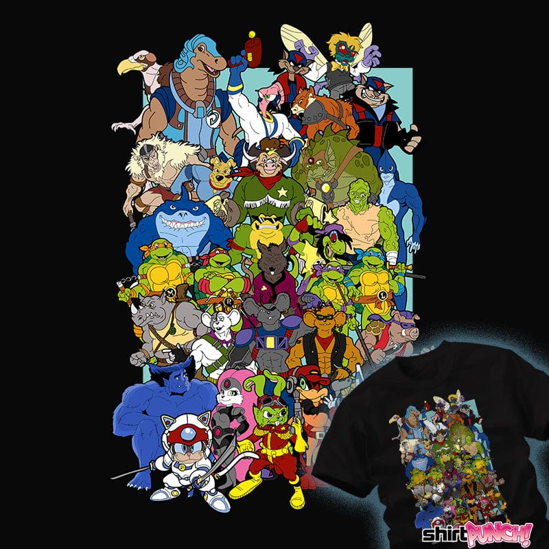 ShirtPunch Saturday Morning Mutants