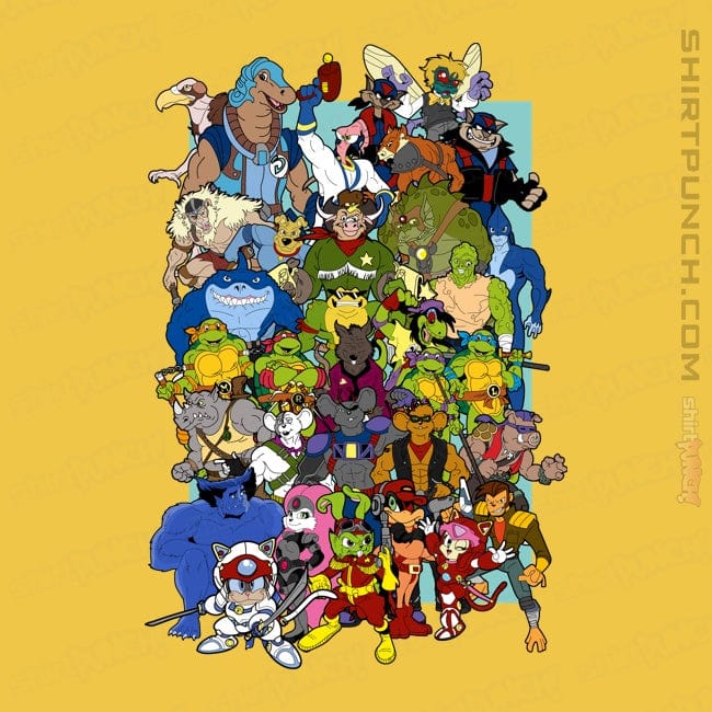 ShirtPunch Saturday Morning Mutants