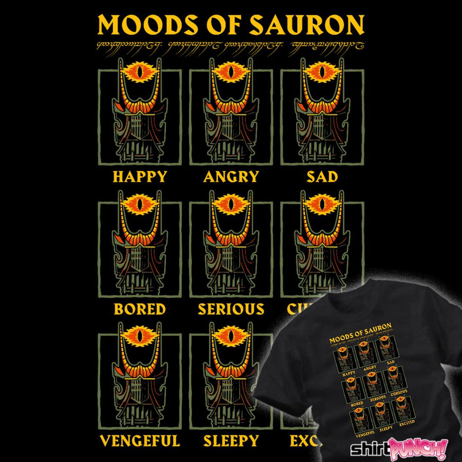 ShirtPunch Sauron Moods