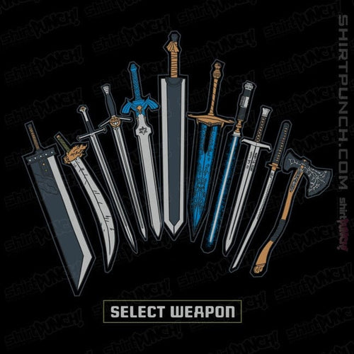 ShirtPunch Select Weapon