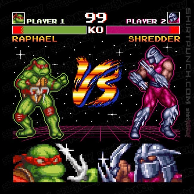 ShirtPunch Shredder Battle