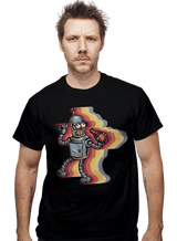 ShirtPunch Sick Of Non Robots, view 2