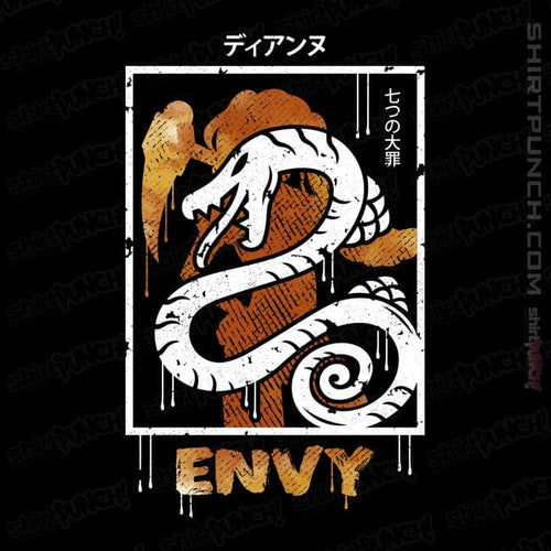 ShirtPunch Sin of Envy Serpent