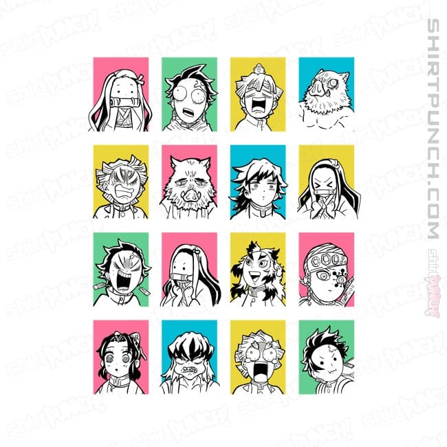 ShirtPunch Slayer Faces
