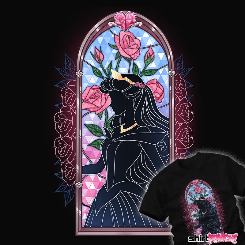 ShirtPunch Sleeping Princess Stained Glass