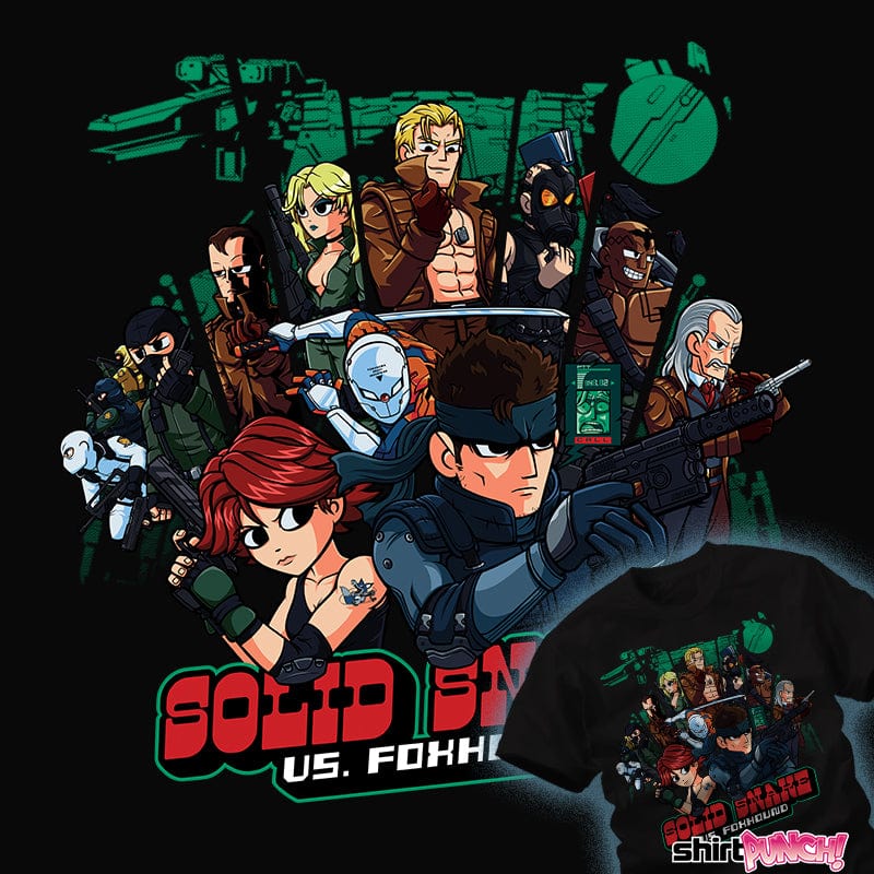ShirtPunch Solid Snake VS. Foxhound