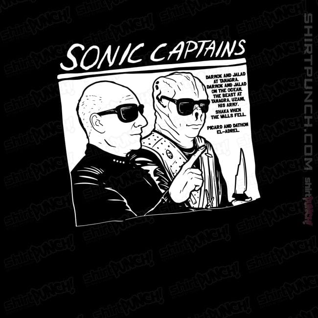 ShirtPunch Sonic Captains