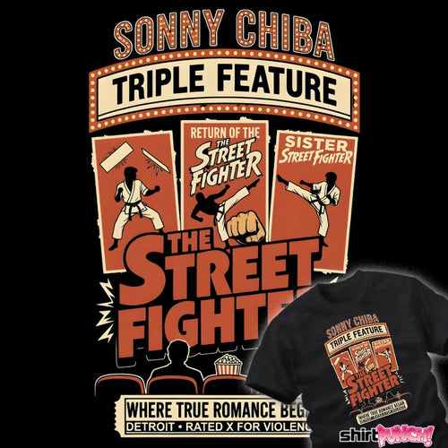 ShirtPunch Sonny Chiba Triple Feature