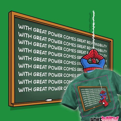 ShirtPunch Spider Detention