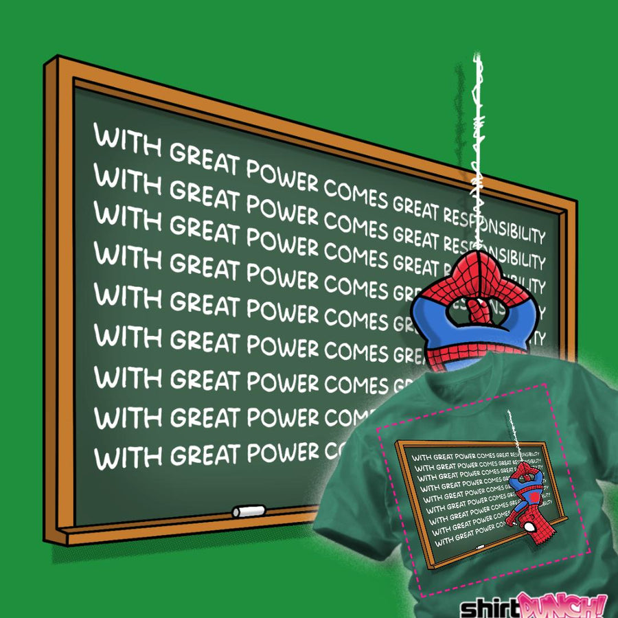 ShirtPunch Spider Detention