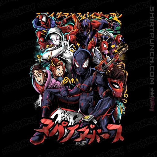 ShirtPunch Spider In A Spiderverse