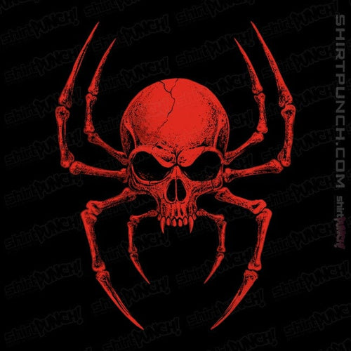 ShirtPunch Spider Skull