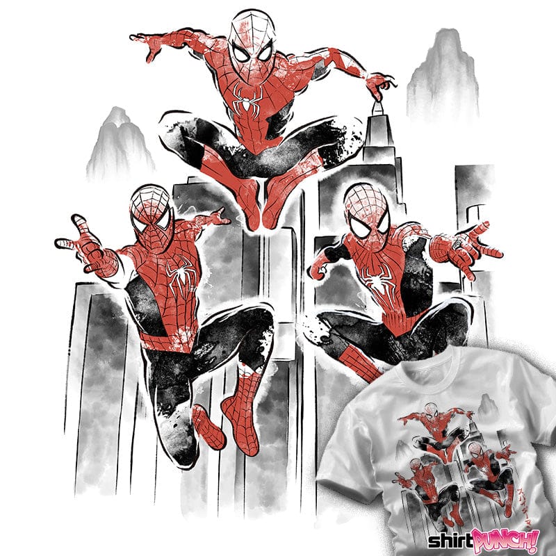 ShirtPunch Spider Sumi-e