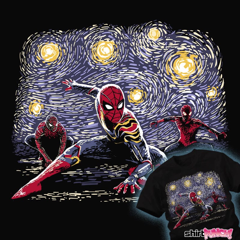 ShirtPunch Spiders On A Starry Night