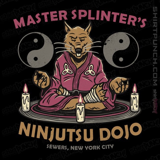 ShirtPunch Splinter's Ninjutsu Dojo