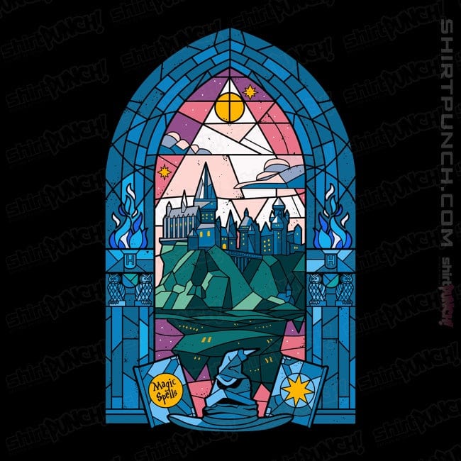 ShirtPunch Stained Glass Castle
