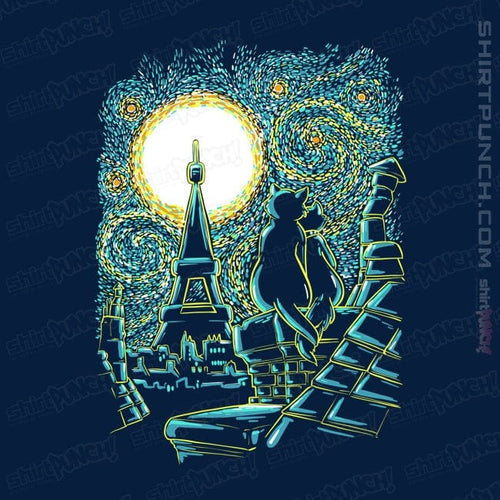 ShirtPunch Starry Paris Cats