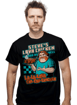 ShirtPunch Steve's Lava Chicken, view 2