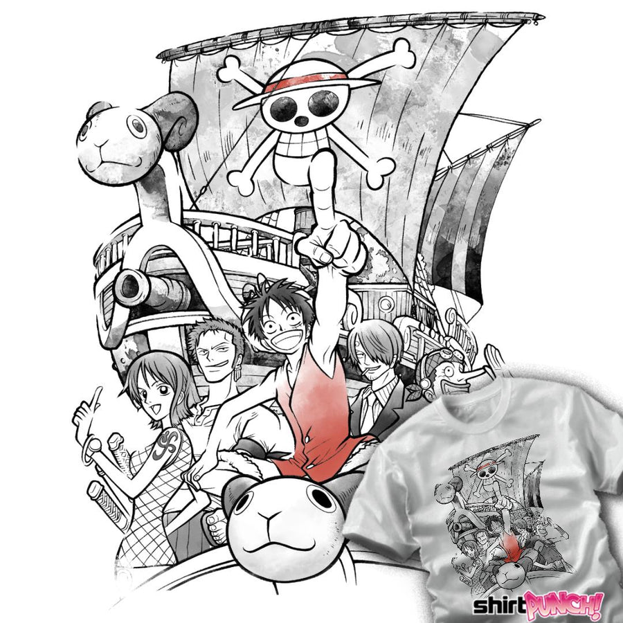 ShirtPunch Straw Hat Legends Sumi-E