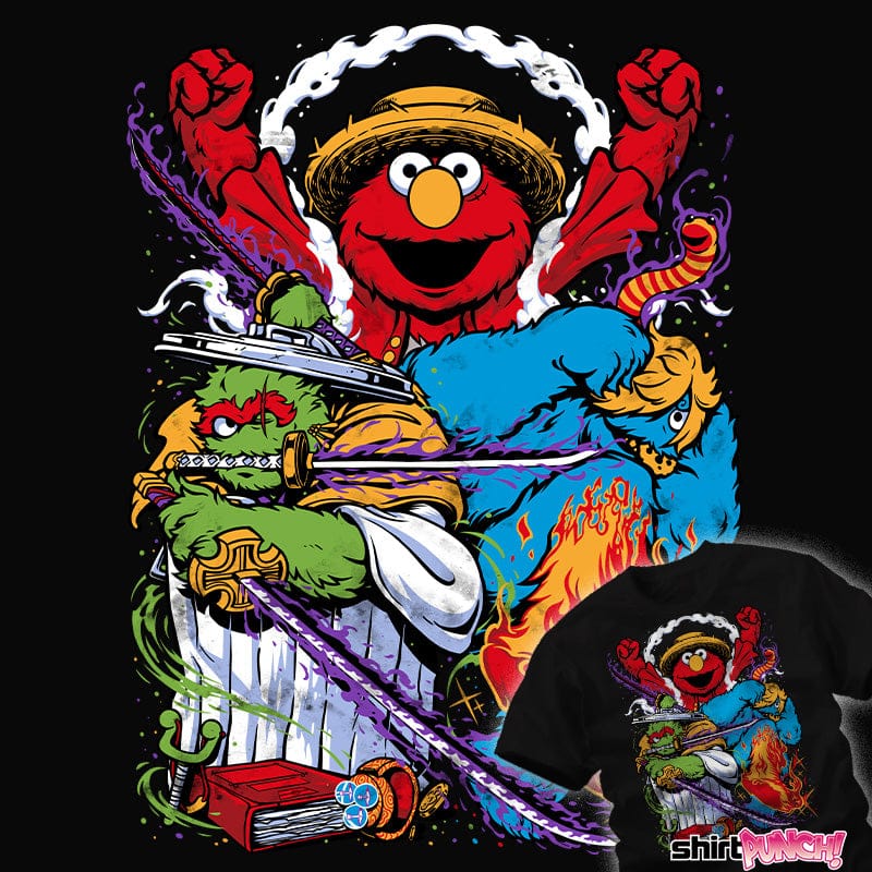 ShirtPunch Street Monster Trio