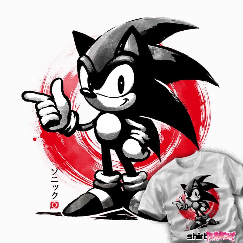 ShirtPunch Sumi-E Hedgehog