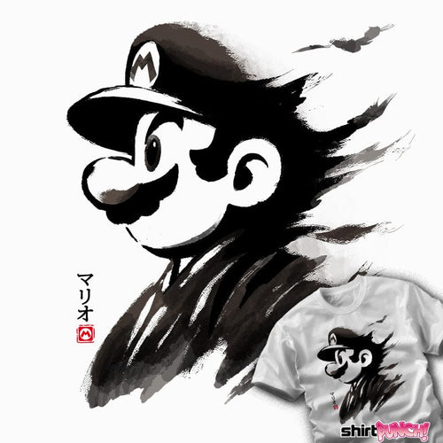 ShirtPunch Sumi-E Plumber