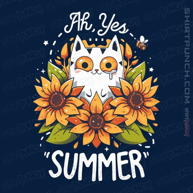 ShirtPunch Summer Kitten Sniffles