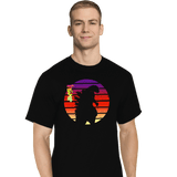 ShirtPunch Sunset Kaiju, view 4