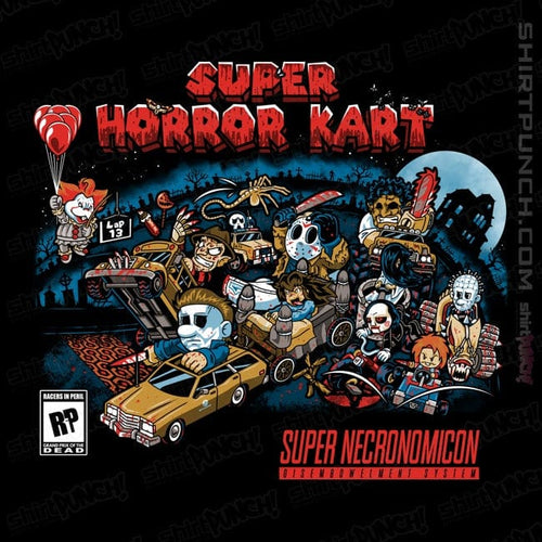 ShirtPunch Super Horror Kart
