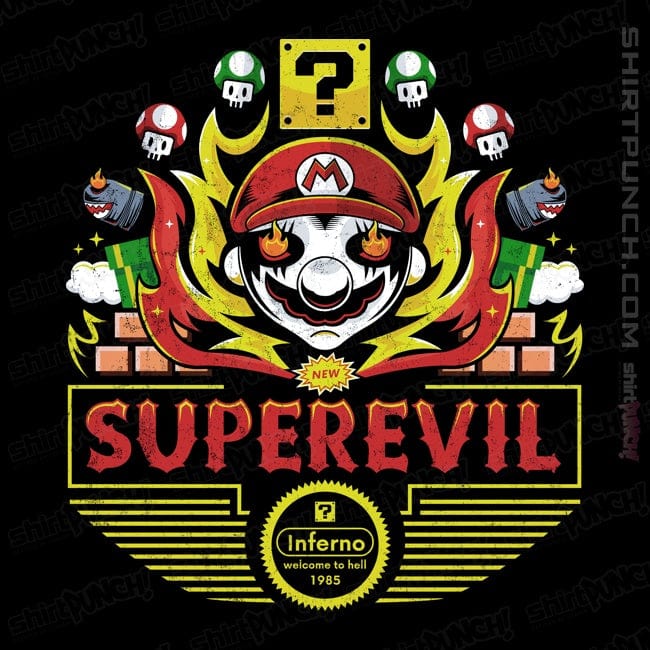 ShirtPunch Superevil Inferno