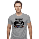 ShirtPunch Support Your Local Ninjas, view 5