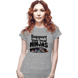 ShirtPunch Support Your Local Ninjas, view 6