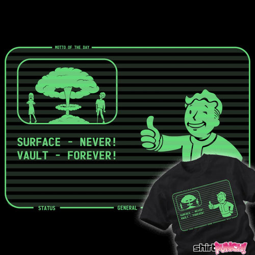 ShirtPunch Surface Never Vault Forever