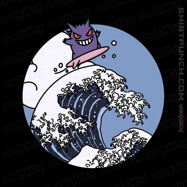 ShirtPunch Surfing Gengar