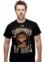 ShirtPunch Surrounded By Idiots, view 2