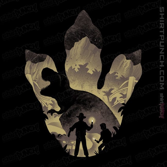 ShirtPunch T-Rex Footprint