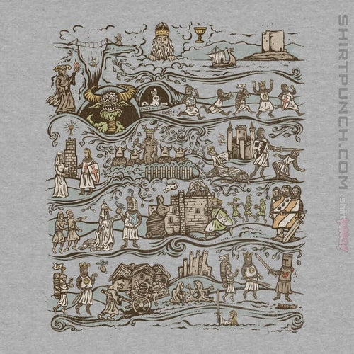 ShirtPunch Tapestry Of The Quested Grail
