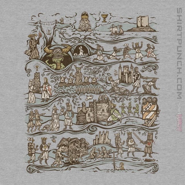ShirtPunch Tapestry Of The Quested Grail