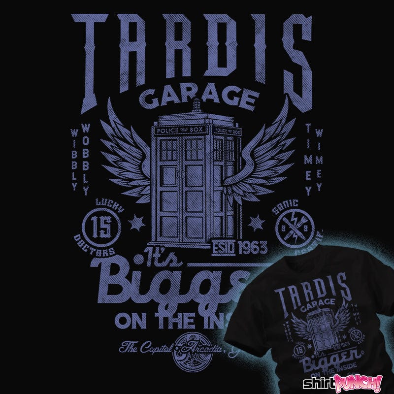 ShirtPunch Tardis Garage