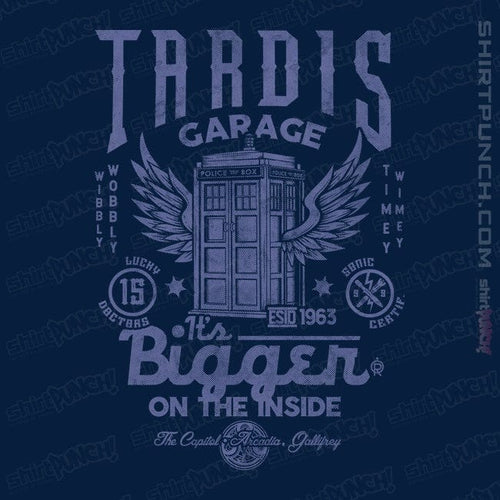 ShirtPunch Tardis Garage