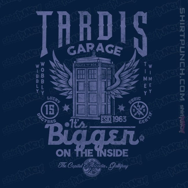 ShirtPunch Tardis Garage