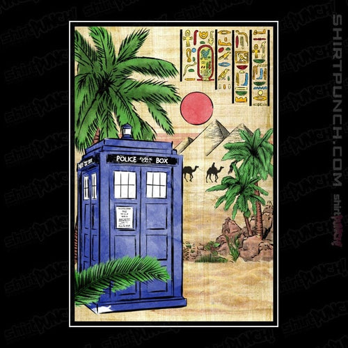 ShirtPunch TARDIS In Egypt