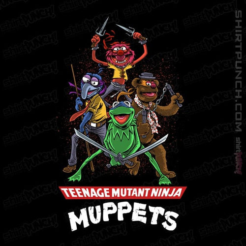 ShirtPunch Teenage Mutant Ninja Muppets