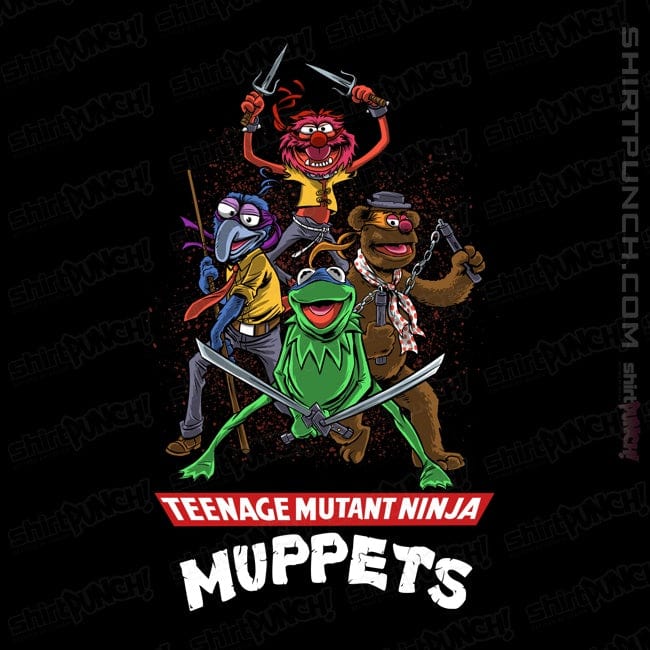 ShirtPunch Teenage Mutant Ninja Muppets