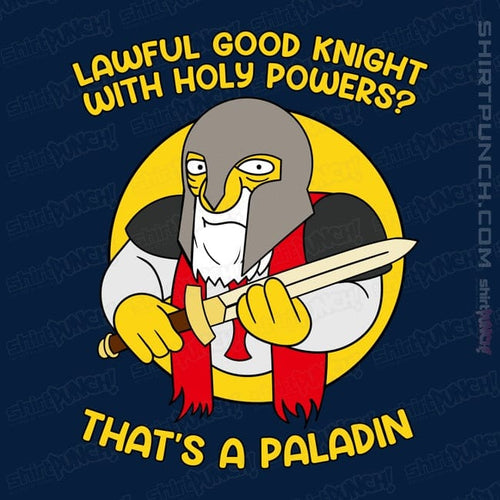 ShirtPunch That's A Paladin