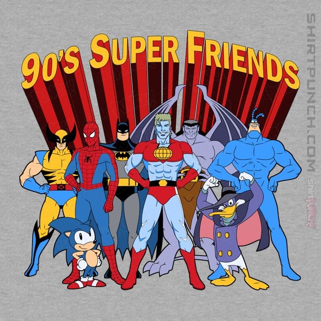 ShirtPunch The 90s Superfriends